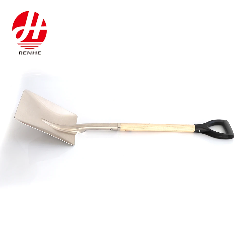 product hot sale  farm hand tools garden spade  wooden handle custom alunmiun shovel-2