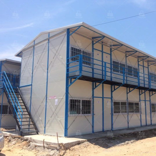 TOPPRE K-Type Prefab Home Labor Camp K Type Dormitory Temporary Staff Sandwich Panel Accommodation Steel Office Building K House