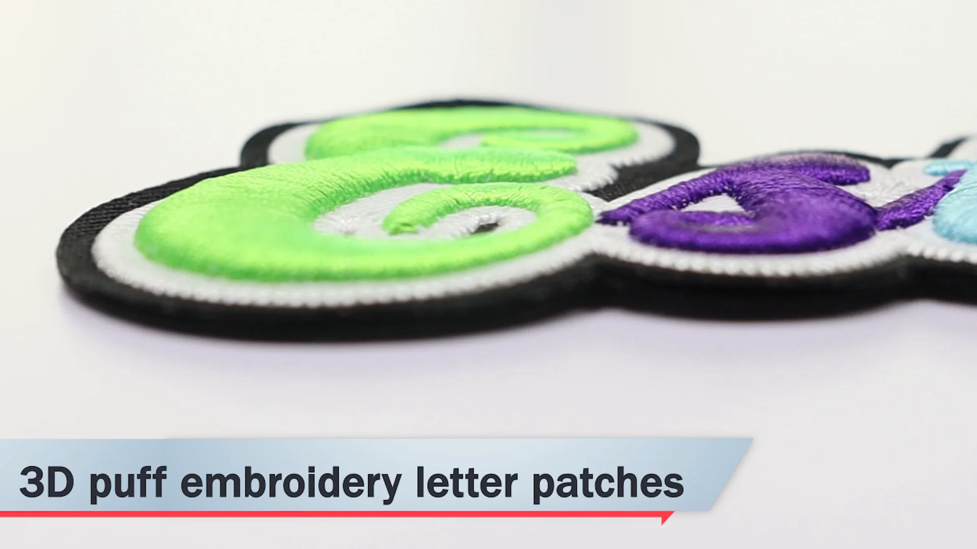 Embroidered 3d Puff Patch For Hats,Custom Heat Transfer 3d Puff Hat