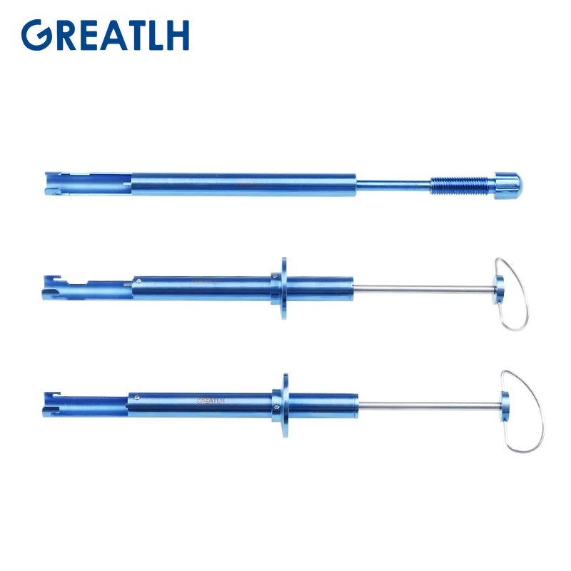 Titanium Ophthalmic Surgery Injector IOL Delivery System Monarch III Stylish Crystal Pushers Ophthalmic Instruments