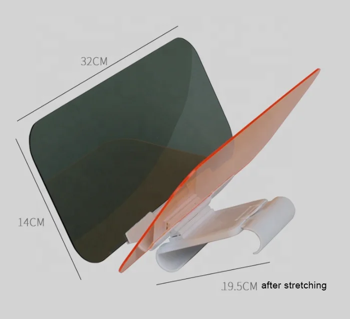 Car Sun Visor Anti-Glare Mirror, Anti Glare Visor For Car - View #5