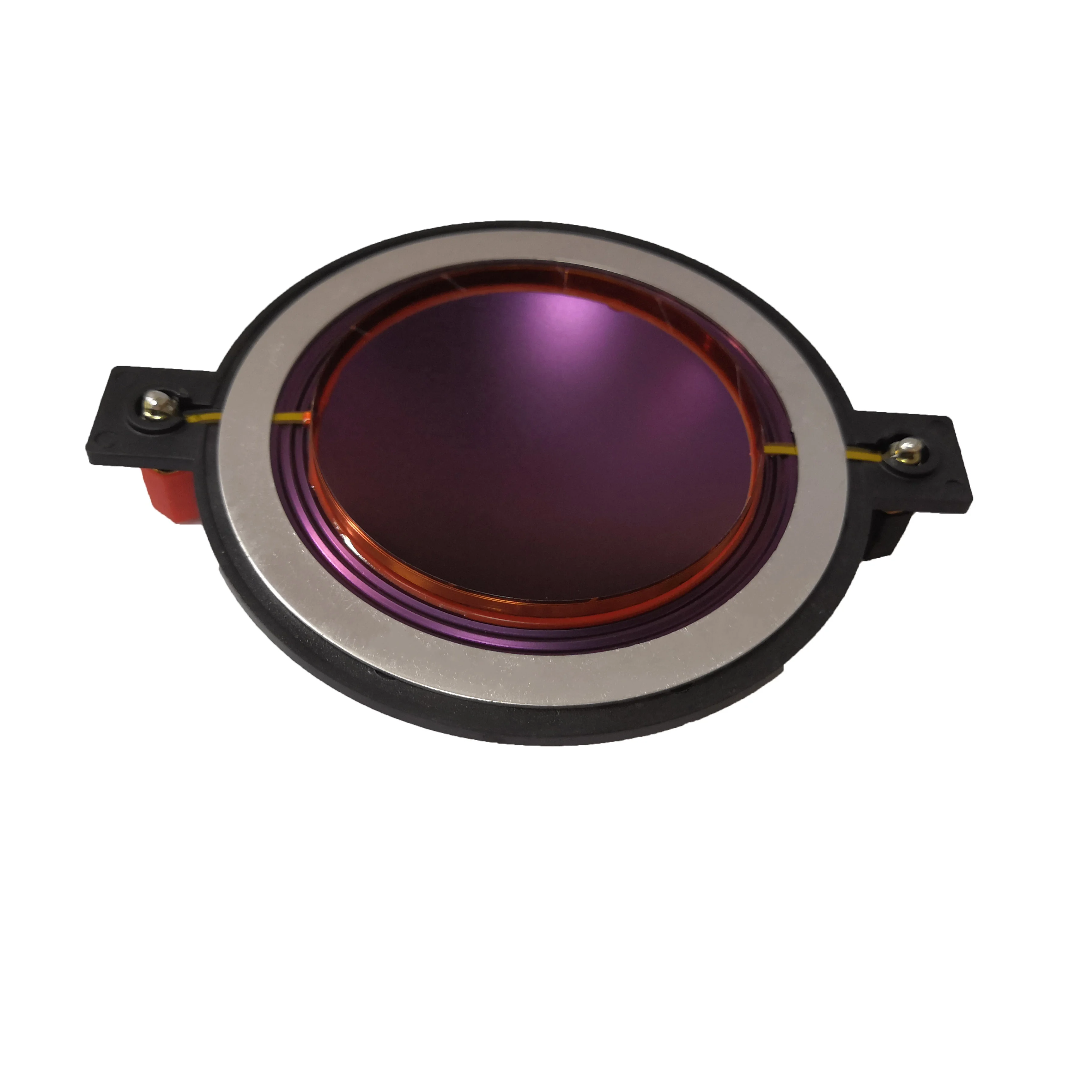 Professional Audio Tweeter Replacement 72mm Titanium Diaphragm with Voice Coil Passiva Speaker Unit