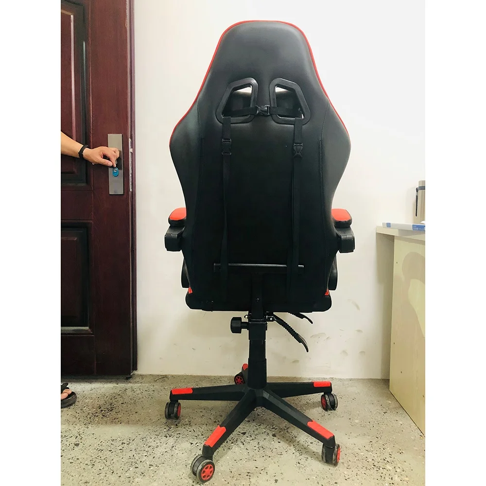 Офисный стул для компьютерных игр, удобное эргономичное кожаное кресло для игр в гоночном стиле