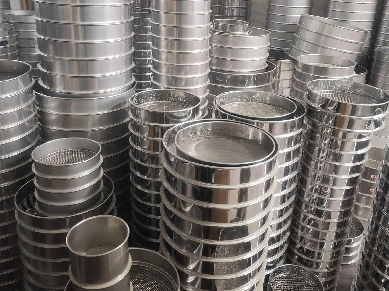 Custom Laboratory Sieve Shakers for Particle Size Analysis 200 Mm 304 Test Shaker Sieves Standard Mesh Welding Processing
