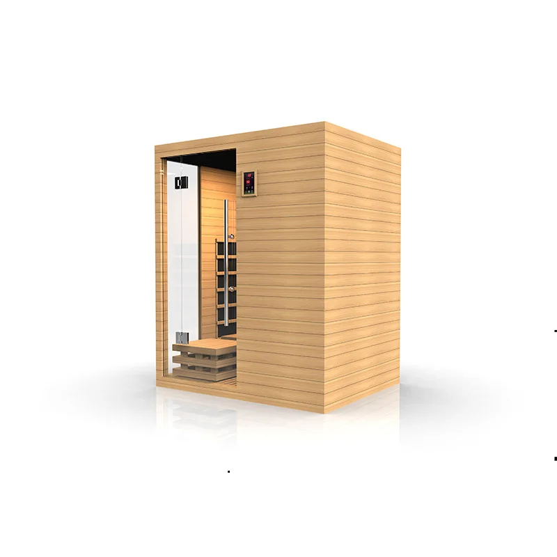Luxury Home Saunas 2 Person Hemlock Infrared Sauna Room Buy Home