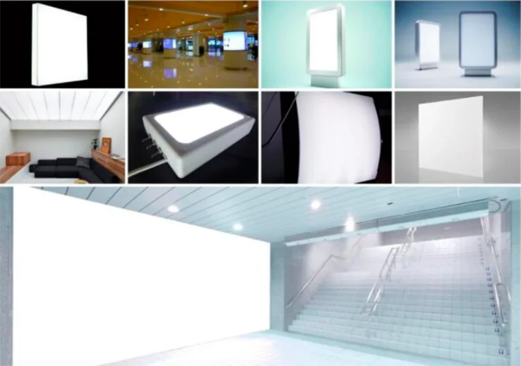 Plastic led panel light diffuser poly carbonate polycarbonate sheet price