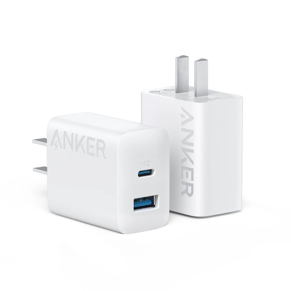Pro Max 2Pk Anker IPhone 16 20W Dual Port USB Charger W/5FT Cable