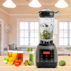 Factory Wholesale Price Industrial Heavy Duty Kitchen Blender Screen Touch Control Panel Commercial Mul-function Blender