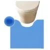 Blue water-absorbent model
