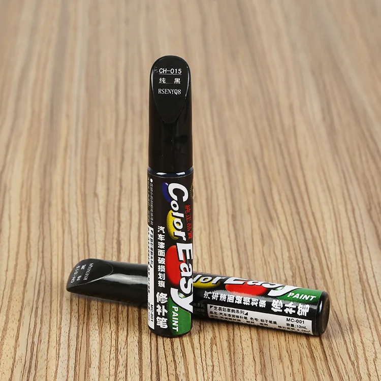 Car Paint Pen Pearl White Scratch Repair Agent Black Depth To Remove