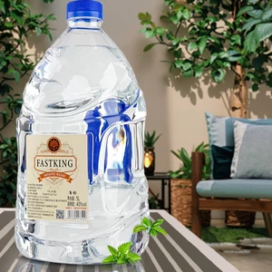 FASTKING High Alcohol Vodka 40% Vol 5L for Parties & Bulk Catering | Strong Taste High Quality Corn Alcohol