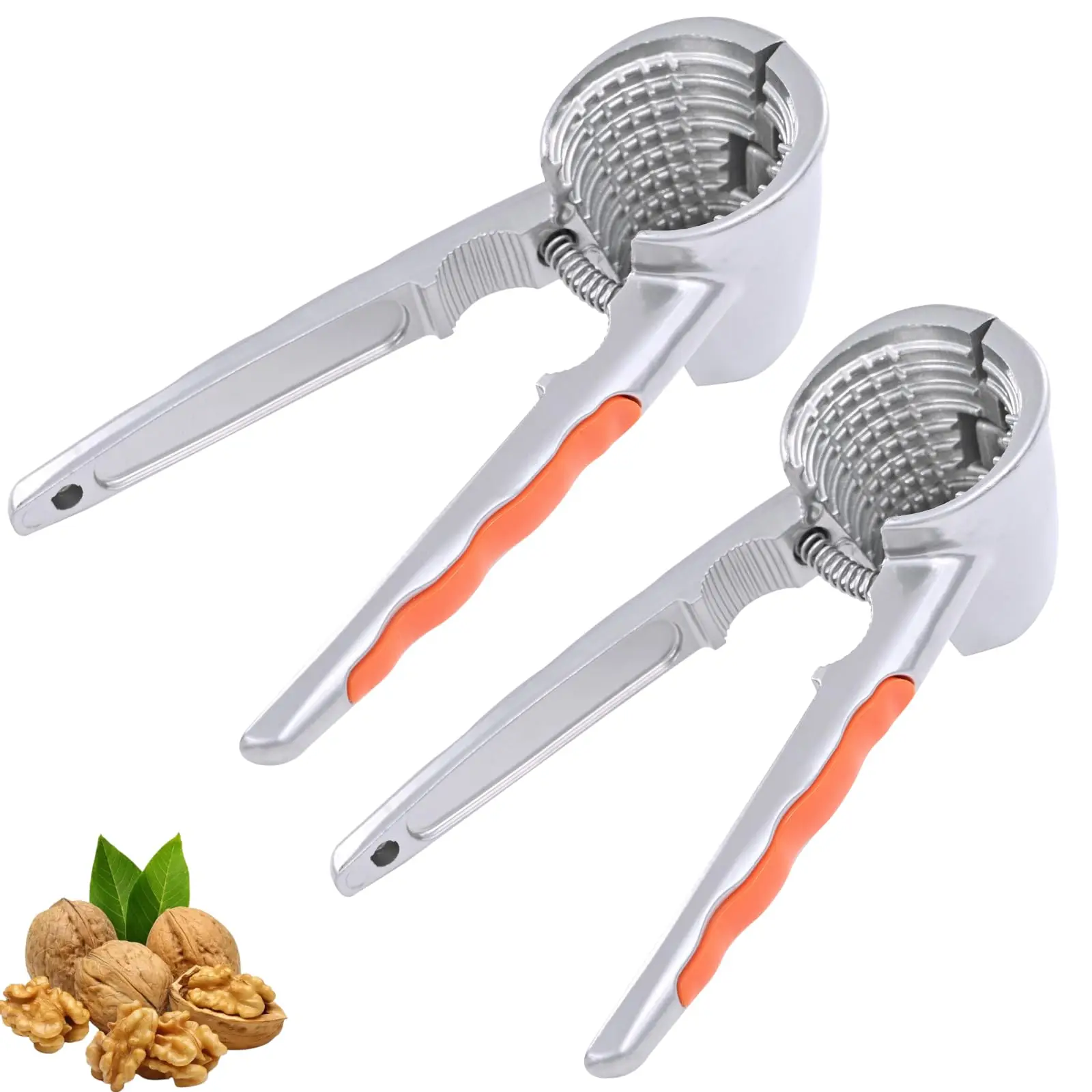 Casse-noix Manuel En Aluminium - Pour Noix, Noisettes, Amandes - Ergonomique, Sans éclats, Facile à Utiliser