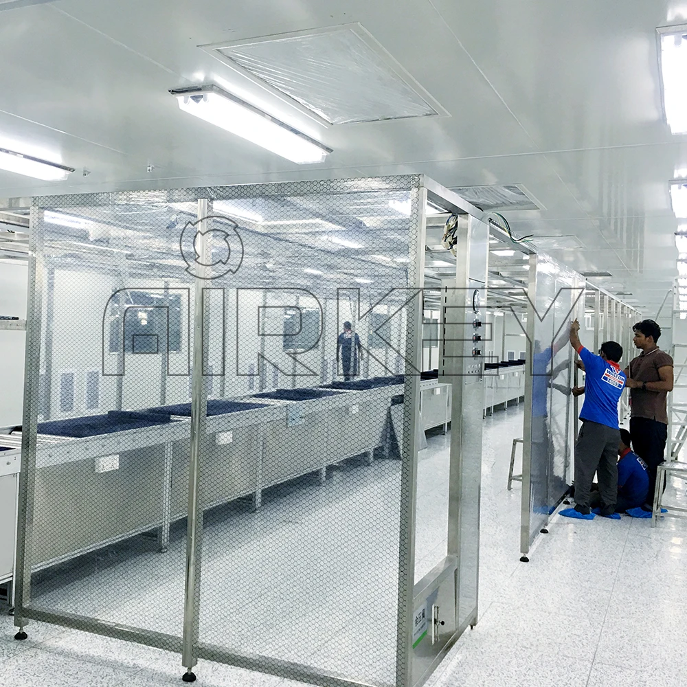 Clean Room Booth Customizable Small Portable Cleanroom Booth - Airkey