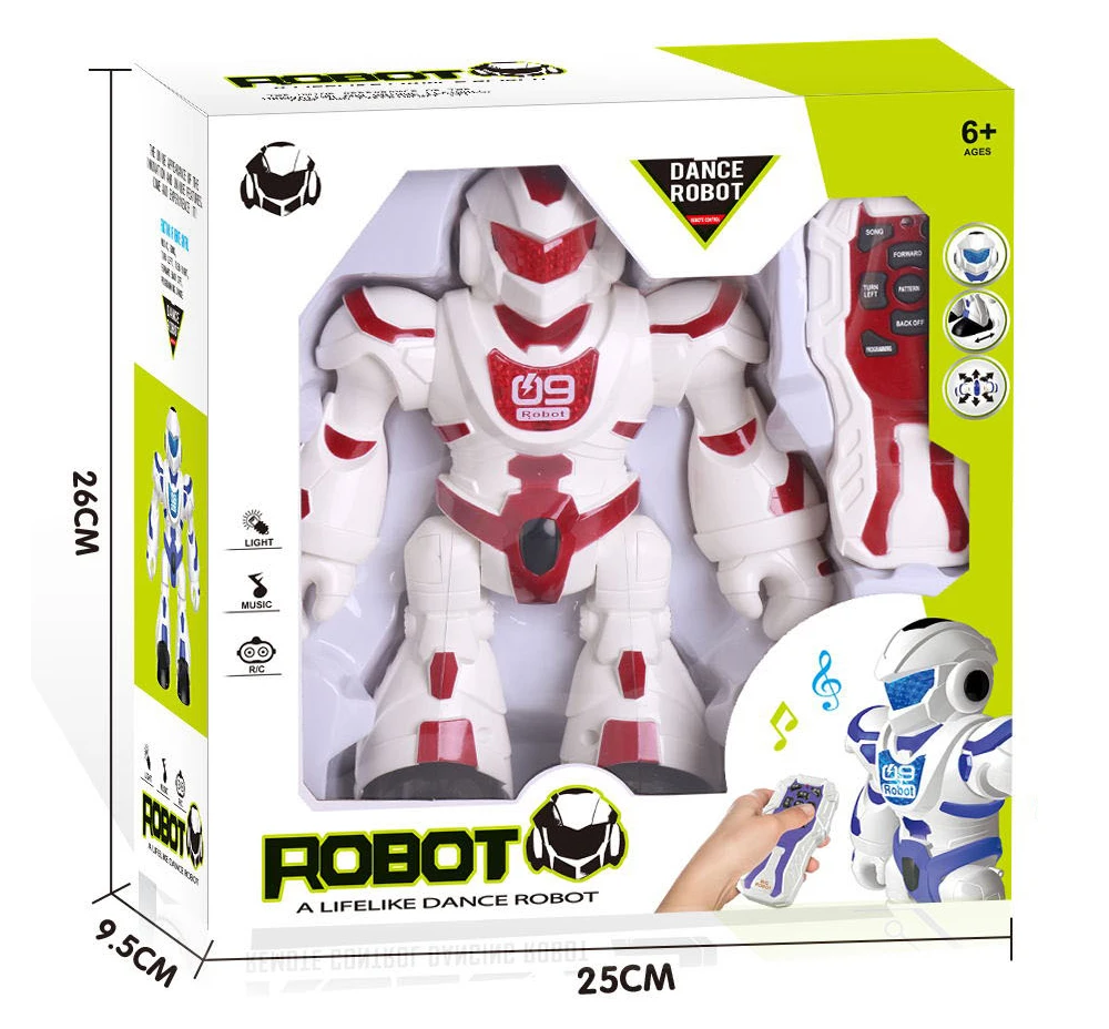 Infrared RC Music Dancing Toy Robots for Children 2021