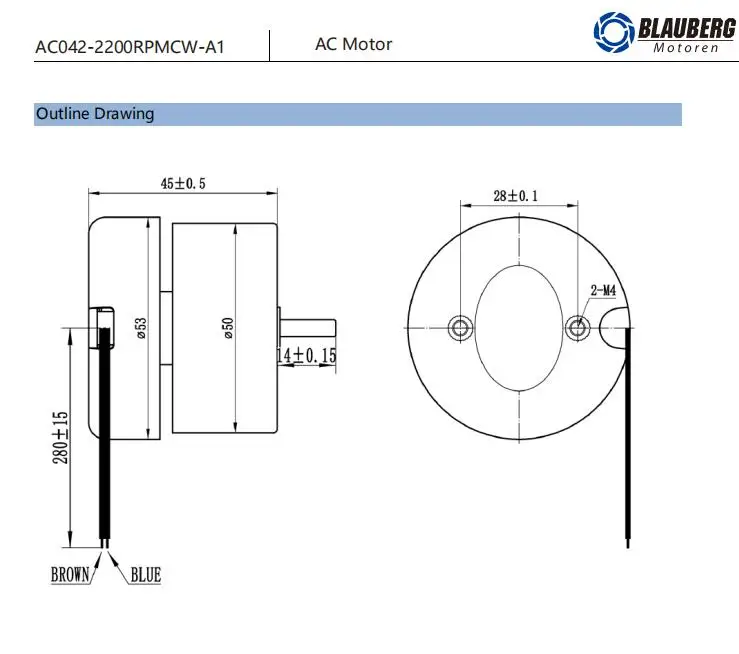 External Rotor Motors, 3.8W, Plastic - detail 14