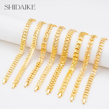 18K Gold Plated Women's Designer Wristband Luxury Famous Brand Colored Bracelet Factory Outlet Fashion Charm Bangle