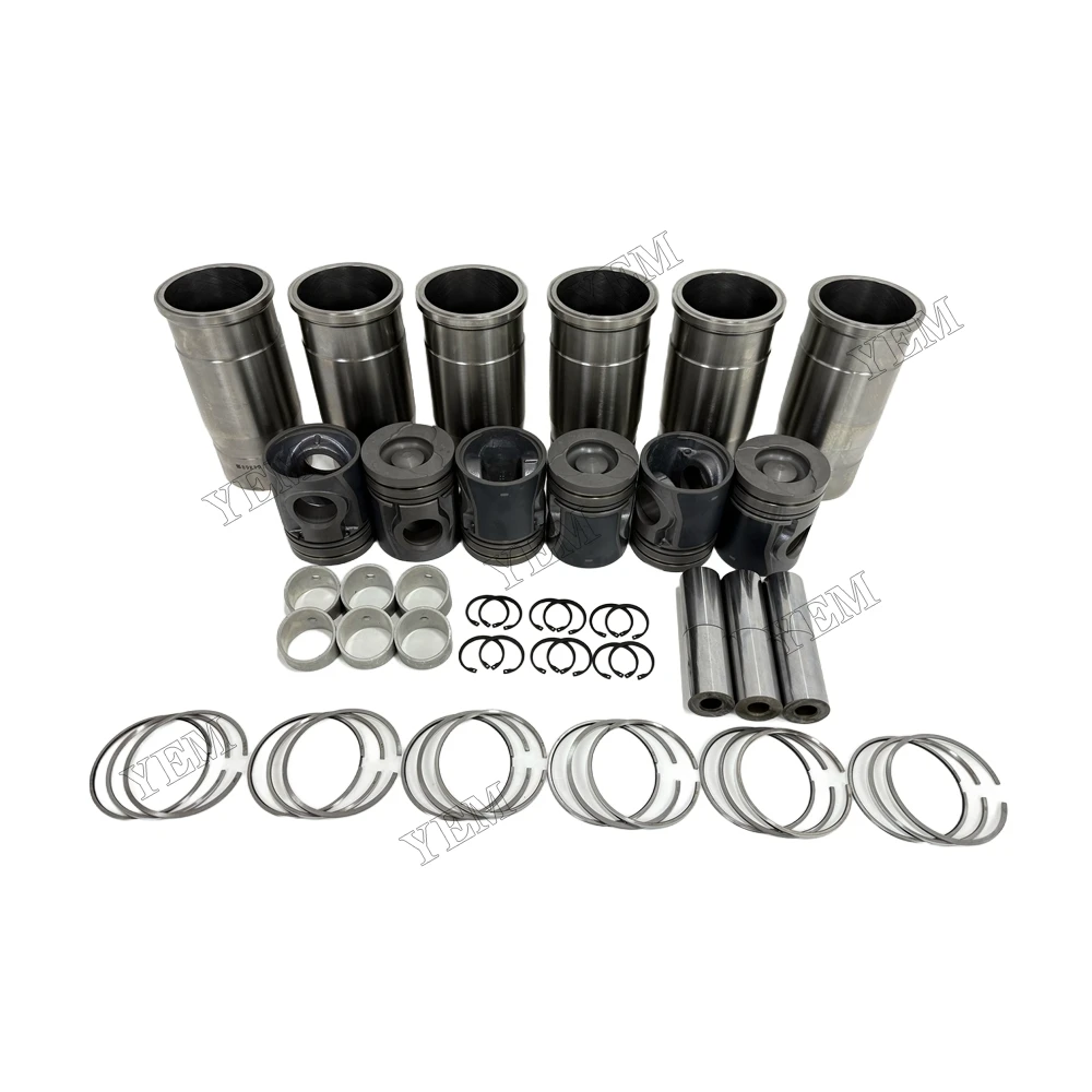 Cylinder Liner Kit for Volvo TAD741GE Diesel Engine Spare Parts 4