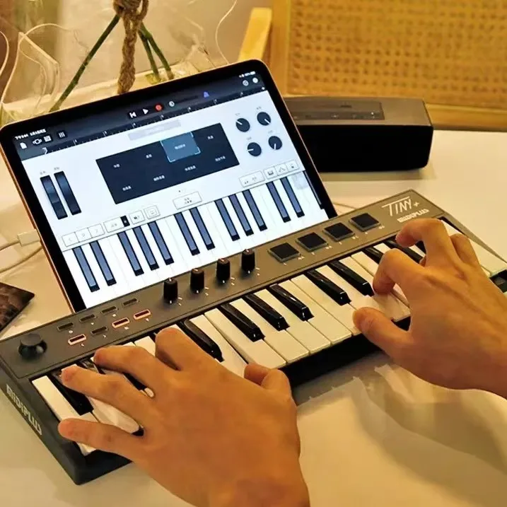 Midiplus Tiny + 32 Key Portable Mini Electronic Sound Controller
