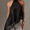 black polka dots