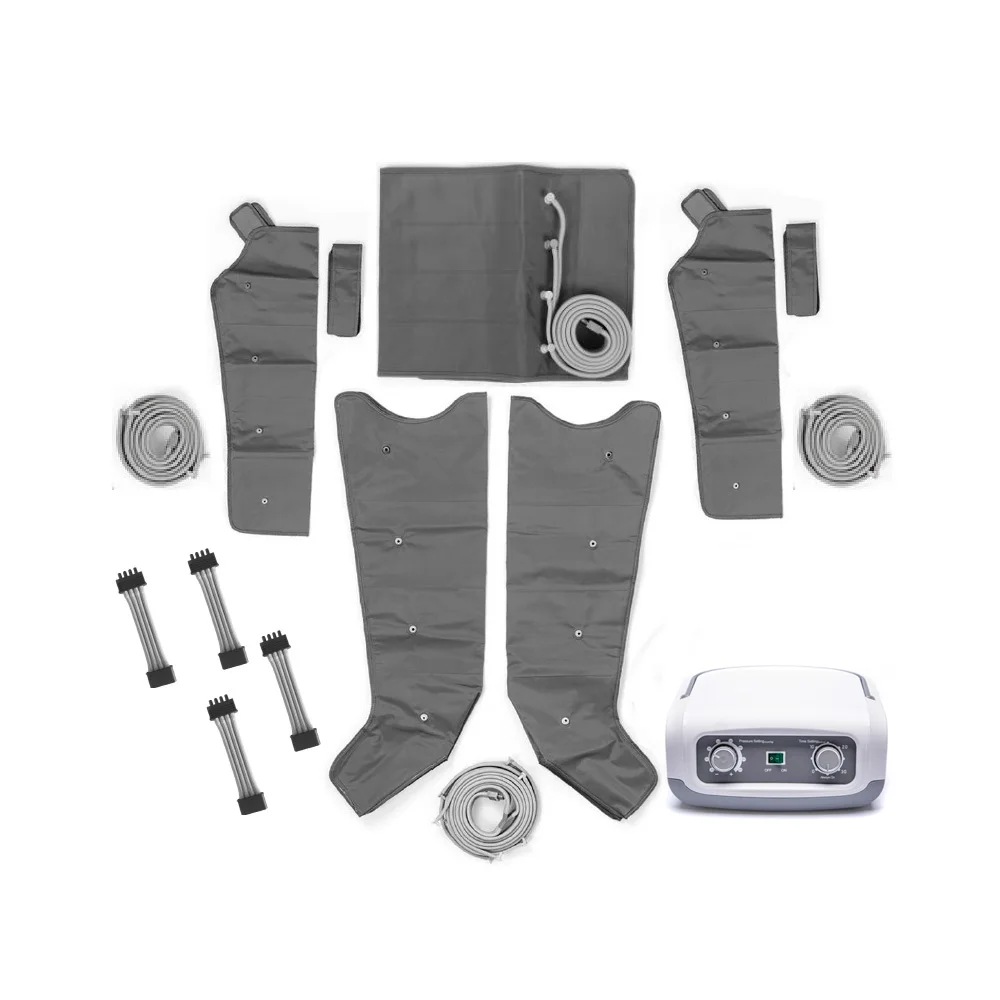 4 Chamber Air Pressure Sequential Compression Lymphedema Pump Arm Leg Sleeve