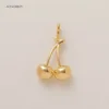 Cherry pendant-Gold