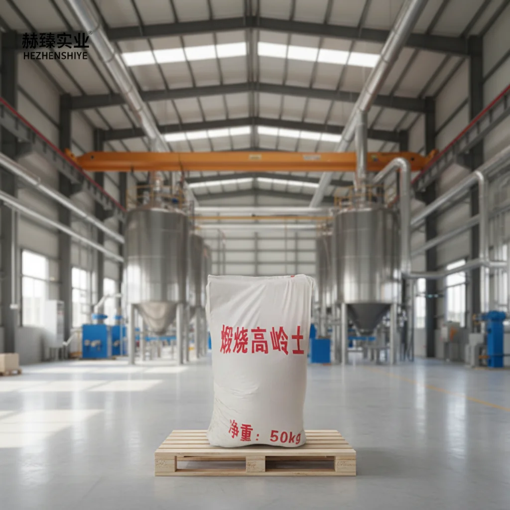 Washed Kaolin Calcined Kaolin Clay Calcined Alumina Silicate Kaolin Refractory Filler Ceramic Glaze