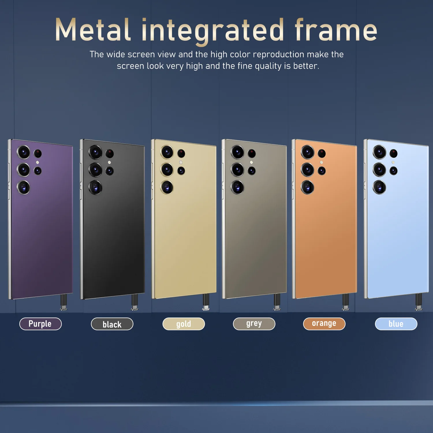 Hot Selling New  S24 Ultra  6.8" 8g 256GB 12G 512GB 6.8-inch Android Smartphone Telephone Portable