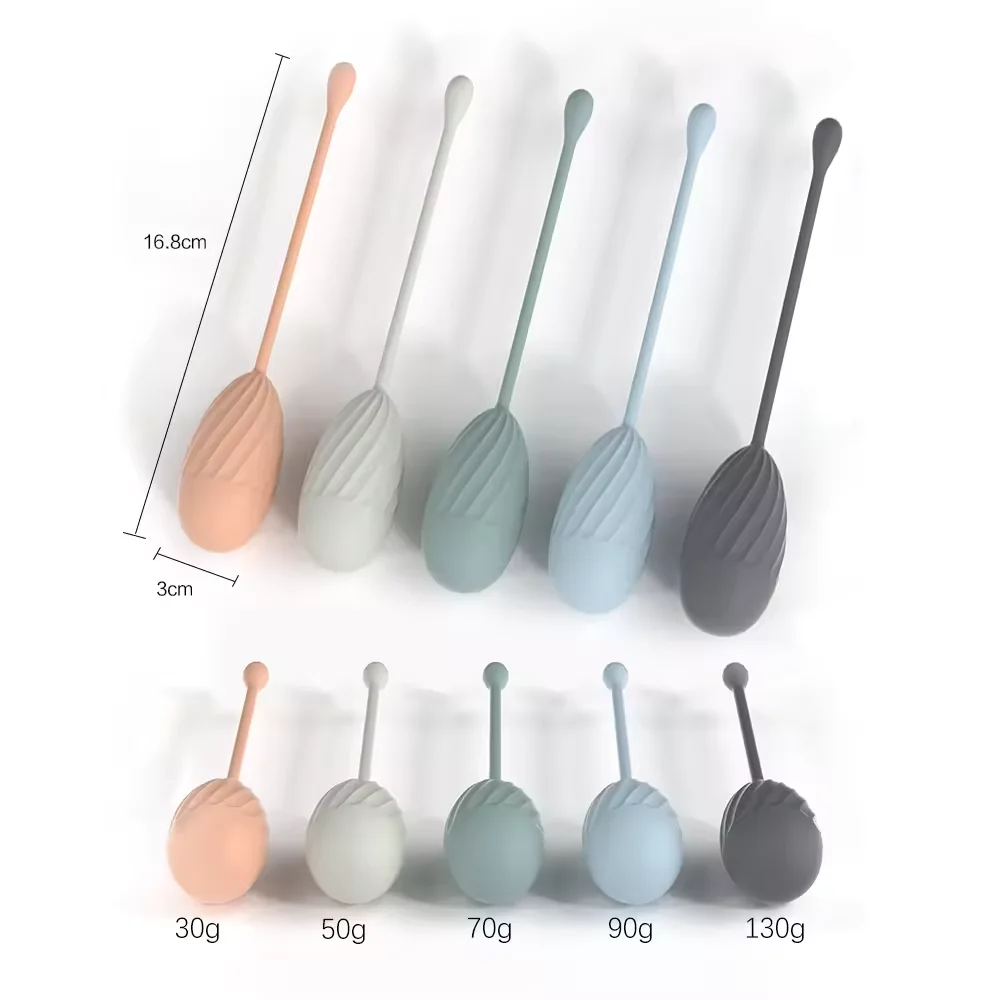 5pcs Set Beginner-friendly Silicone Kegel Weight Massager Safe Ben Wa Ball for Vagina Tightening Exercise Trainer for Pelvic