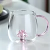 Patte de chat rose rose