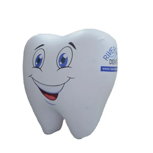 Big White Inflatable Healthy Tooth Model Dental Clinic Advertising Teeth