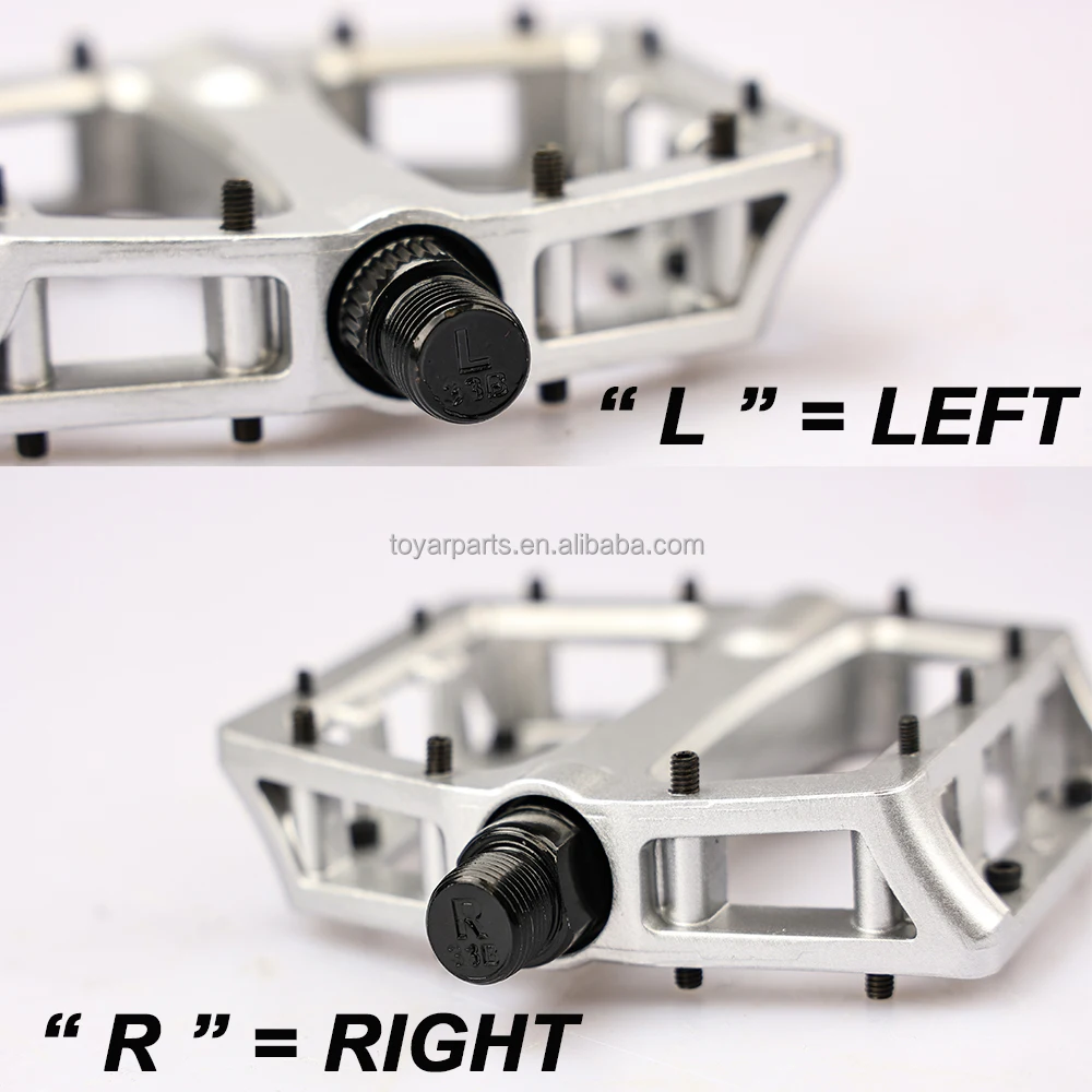 Du237x Alloy Extruded One Piece Bike Pedals With Antislip Replaceable