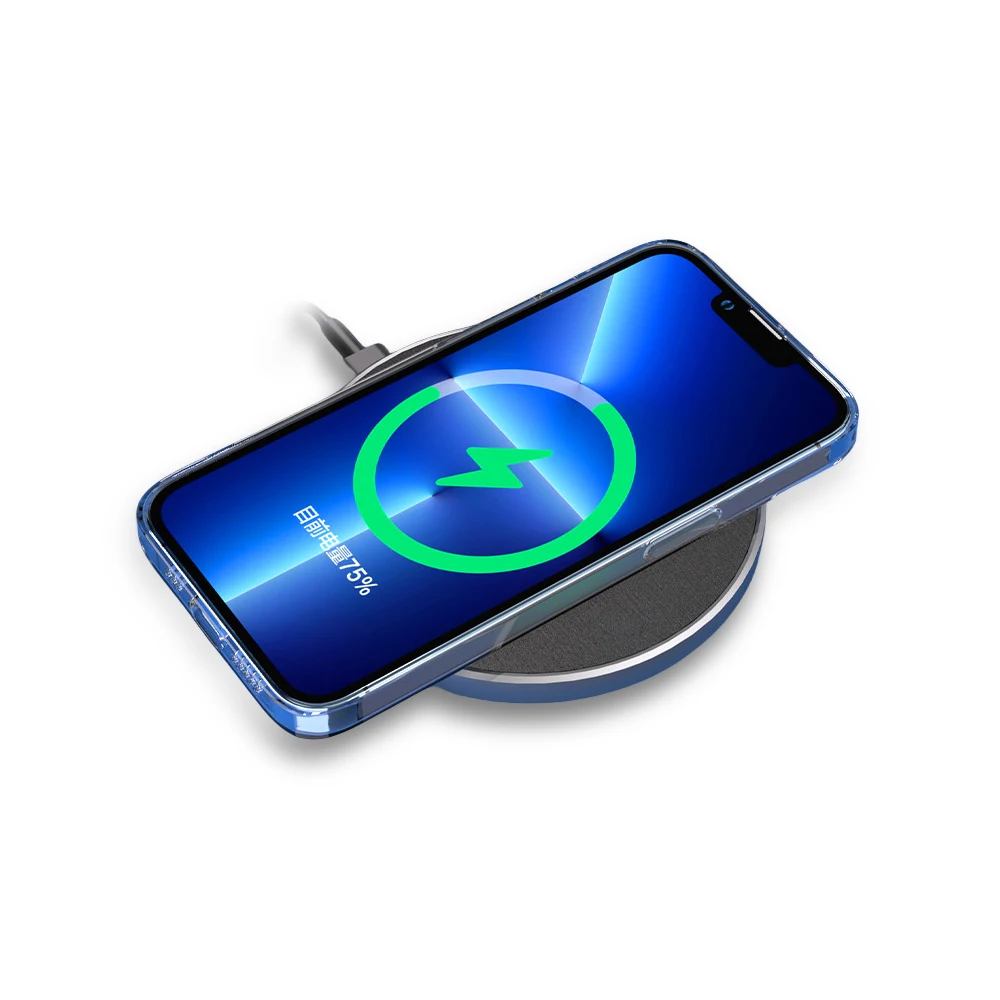 Nuovi prodotti: Caricabatterie rapido da 15 W, stazione di ricarica, dock, stazione per casa e viaggi, pad di ricarica wireless magnetico, mini formato portatile_voghion.com