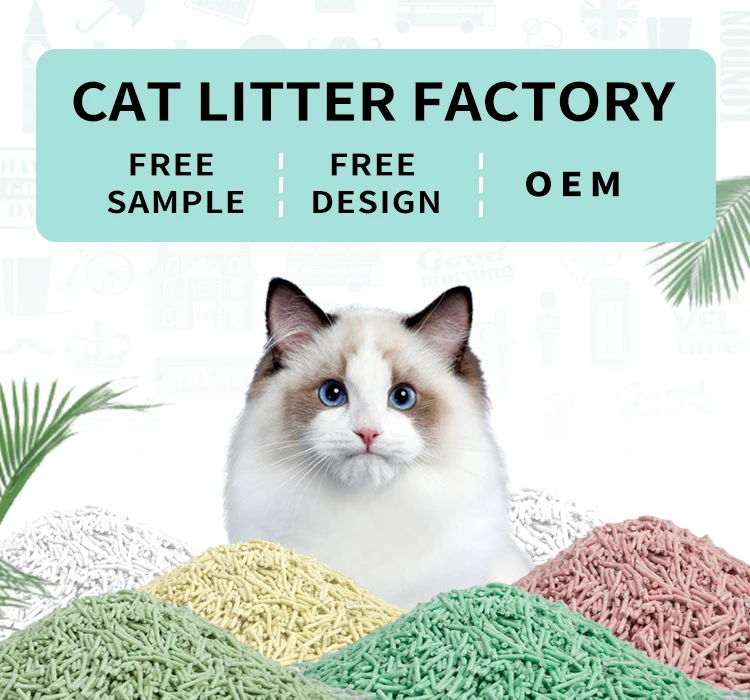 Oem Customize 6l Tofu Cat Litter Tofu Cat Litter Sand For Pets Cat Tofu