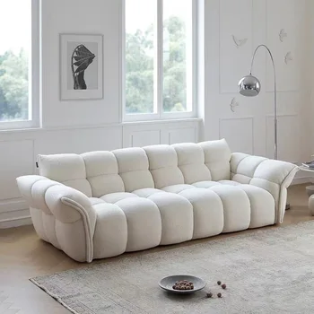 Bubble Living Room Furniture Couch Sectional white Floor Fabric Sofa Sets Modular Furniture Sofa Living Room Sofa Set