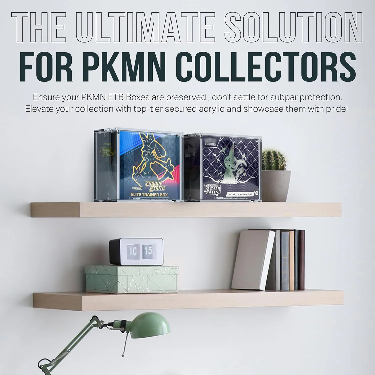 Acrylic POKEMON Box Case