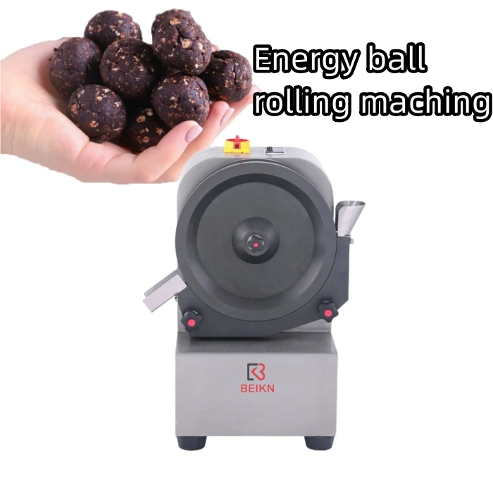 Chocolate Ball Making Machine Date Energy Balls Production Line Healthy Energy Bites Rounding Machine