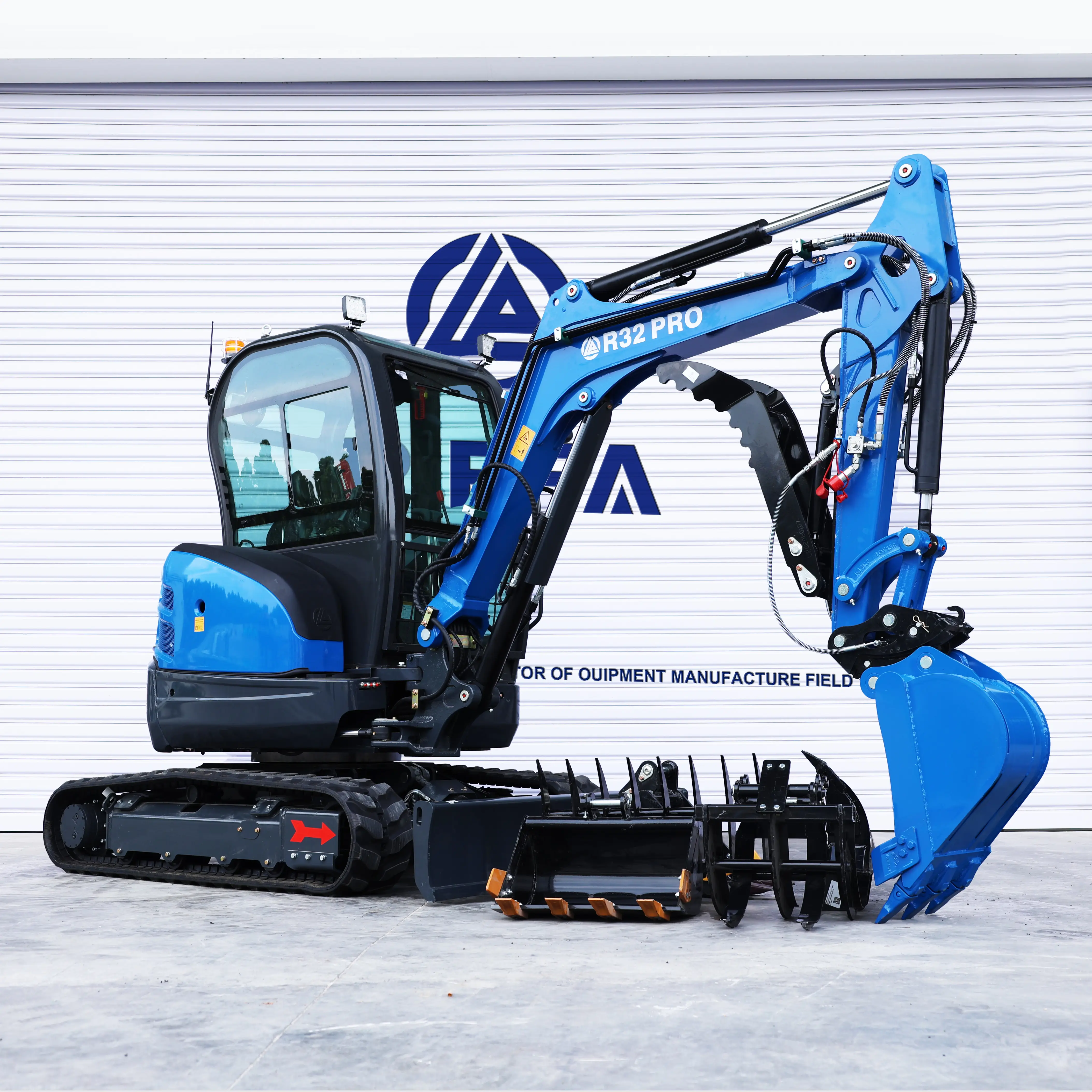 Rippa R32 Home Use Dig Excavator Household Scavatore Excavator 3.5Ton Kubota Engine Mini Excavator