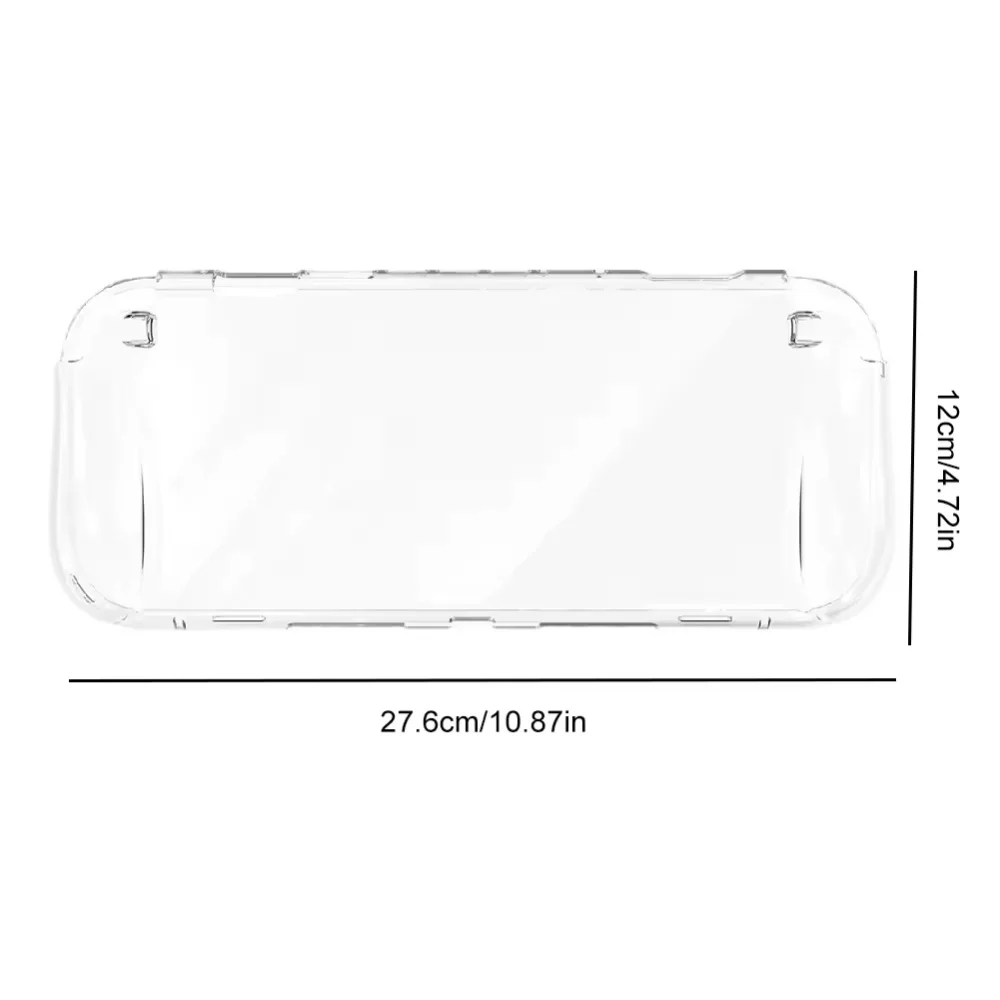 product transparent tpu shell full cover protective case with crystal case for for nintendo switch 2 game laudtec-7