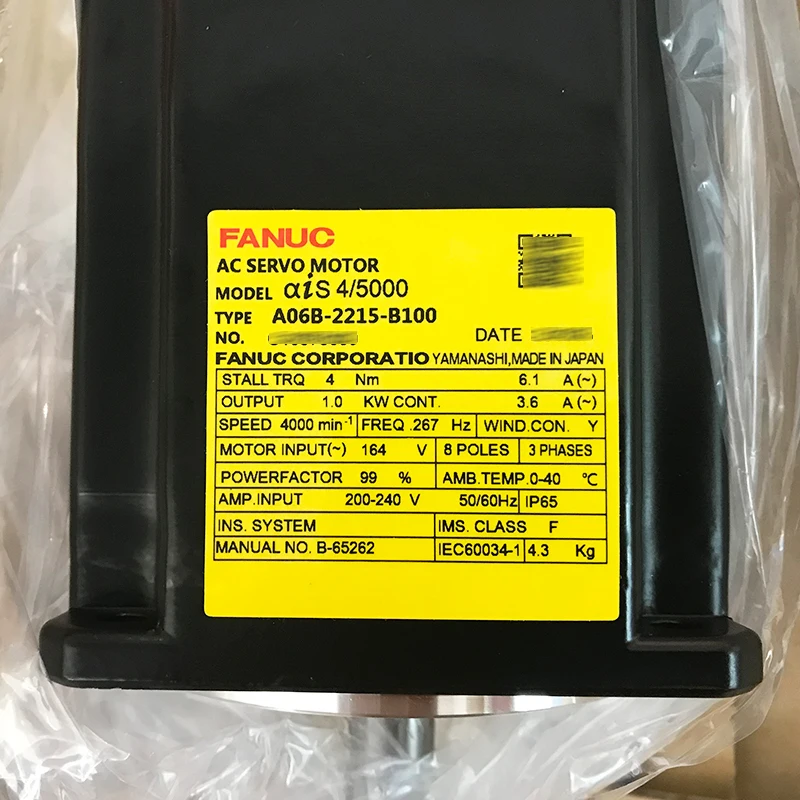 A06B-2215-B100 New gốc giá rẻ fanuc ac servo motor