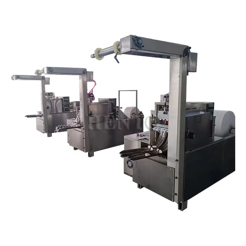China Manufacture Cosmetic Cotton Pads Making Machine / Cotton Pad Making Machine