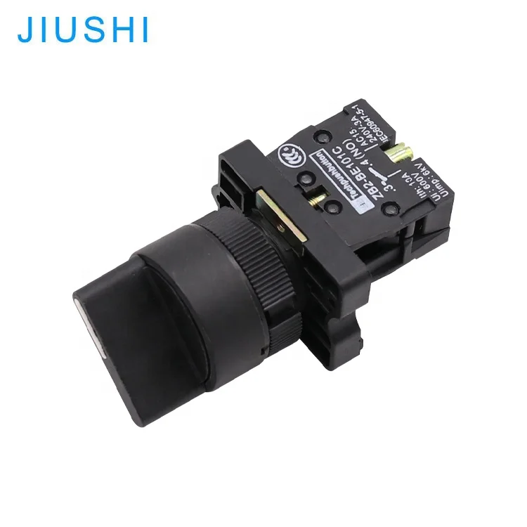 XB2-ED21 22mm Selector Switch - Illuminated Flat Push Button