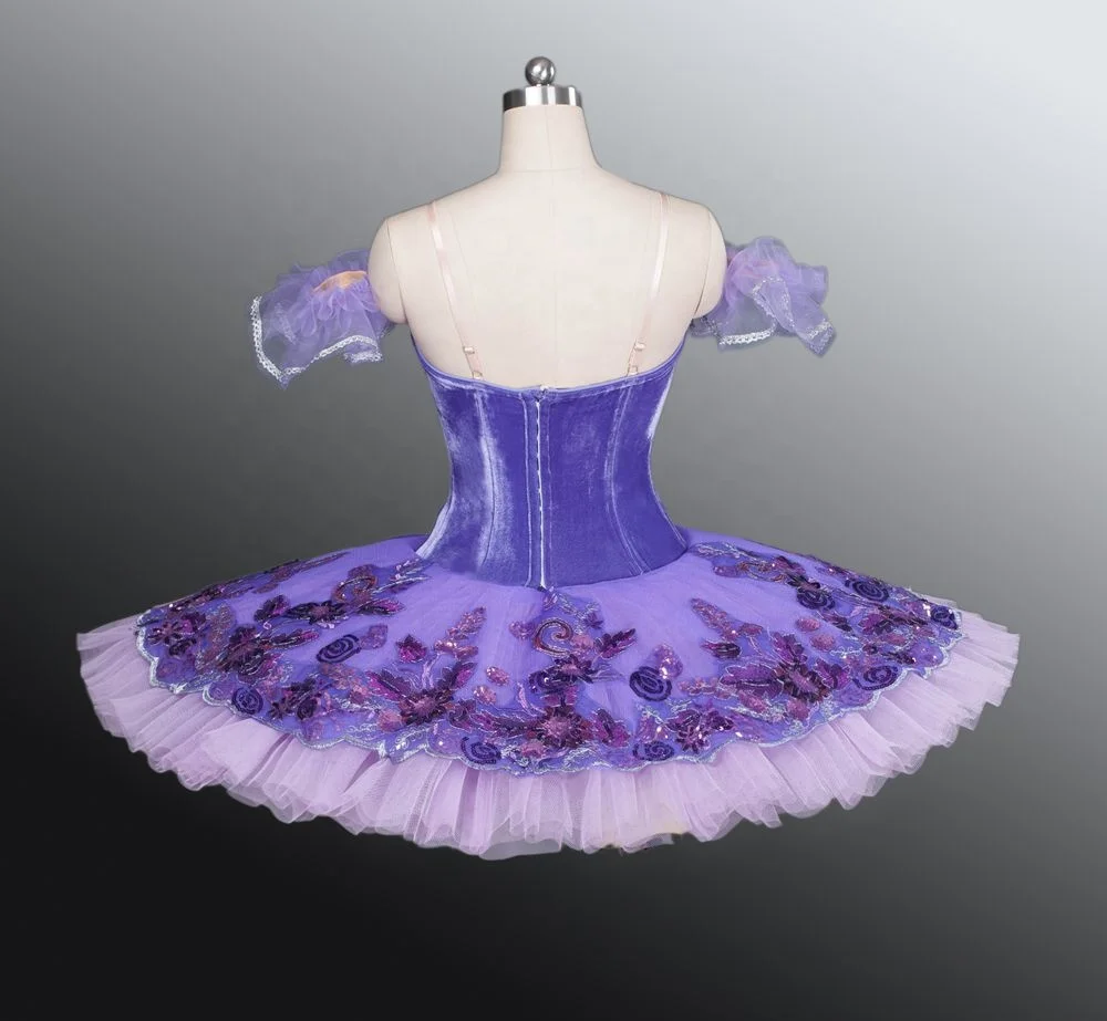 Lilac Fairy Ballet Costume Lilac Fairy Sleeping Beauty Professional Tutu  Purple Ballet Dancing Variation Stage Dance Costume