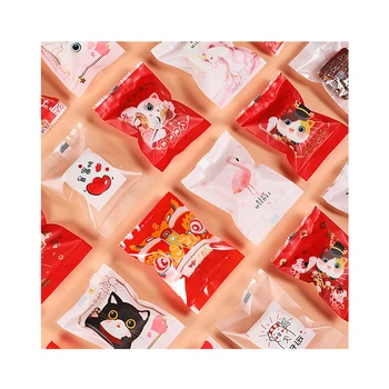Manufacturer Price Nougat Bag Self-sealing Self-adhesive Bag Cute Snack Candy Cookie Packing Bag