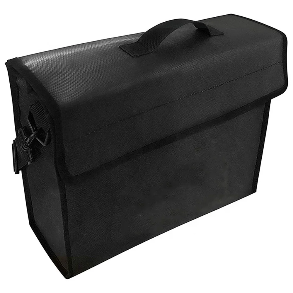 High Temperature Safes 4 Layers Large Document Bags & Waterproof File Tote Fireproof Cash Saft Bag