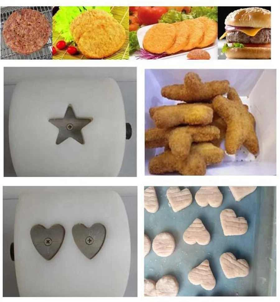 Automatic Meat Pie Making Machine Chicken Nugget Machine