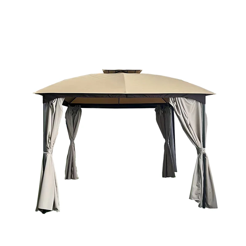 10x10 All Seasons Steel Frame Soft Top Assembly Party Garden Gazebo
