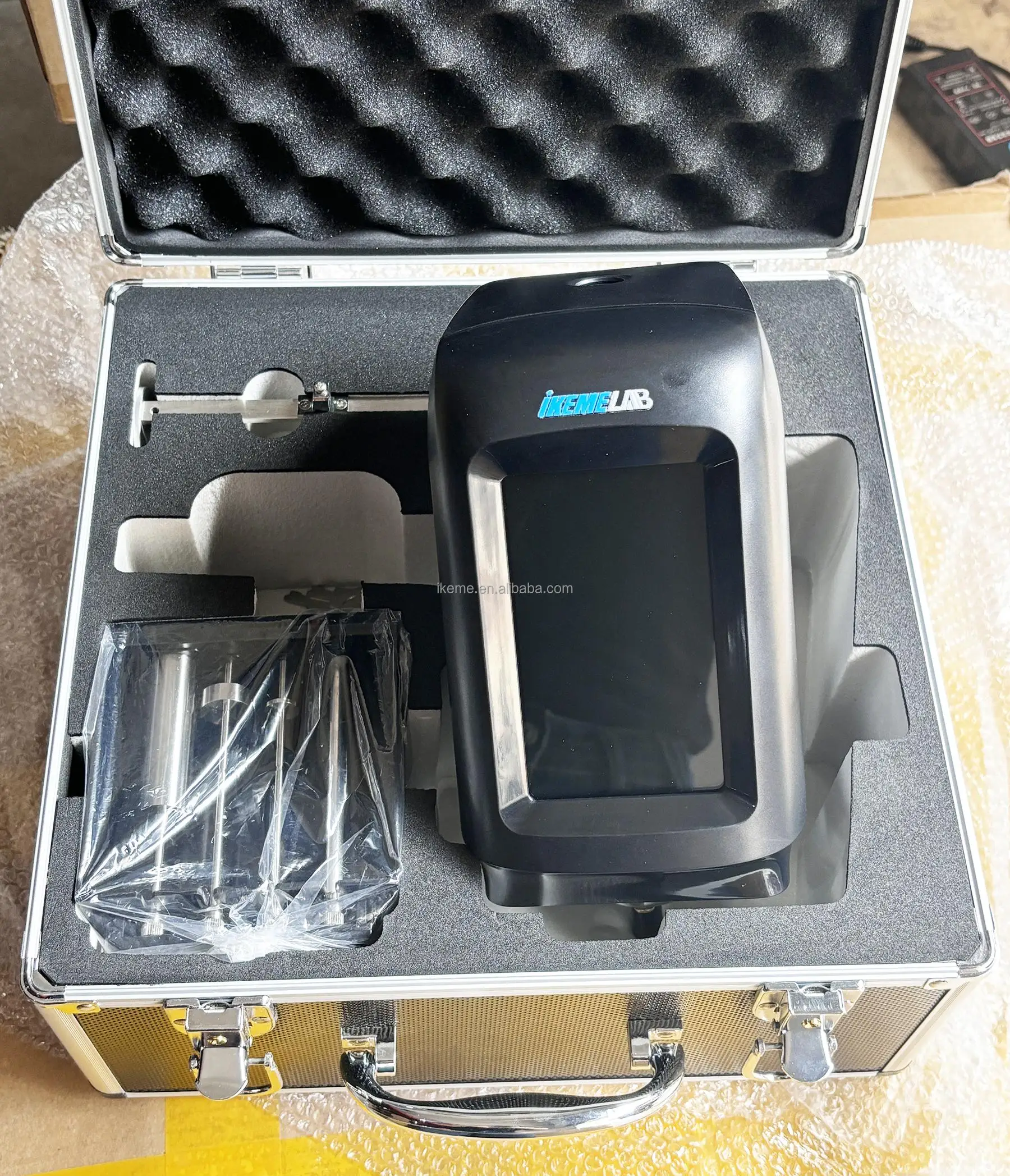 IKEME Lab Testing Equipment Rotary Viscometer Viscosity Tester 100000mPas Fluidimeter Meter Newton Liquid Cream Paint Viscometer