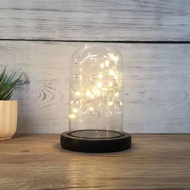 Large Glass Domes with Wooden Base China Tall Glass Dome Factory High Quality Glass Dome Different Sizes