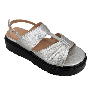 New Summer Leisure Sandals Fashion Open-toe Wedge Outdoor Holiday Women's Shoes