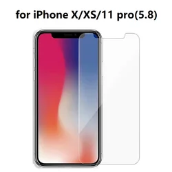 Ультратонкое защитное стекло 9H 2.5d для iPhone X, Защита экрана для iPhone X, закаленное стекло для телефона 13, 11, 7, 8 plus, 12 pro max, оптовая продажа, 2021